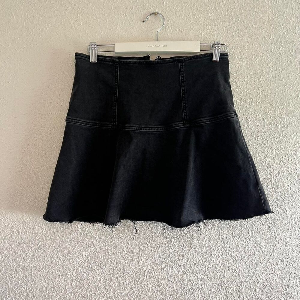 Free-people Women's Black Skirt